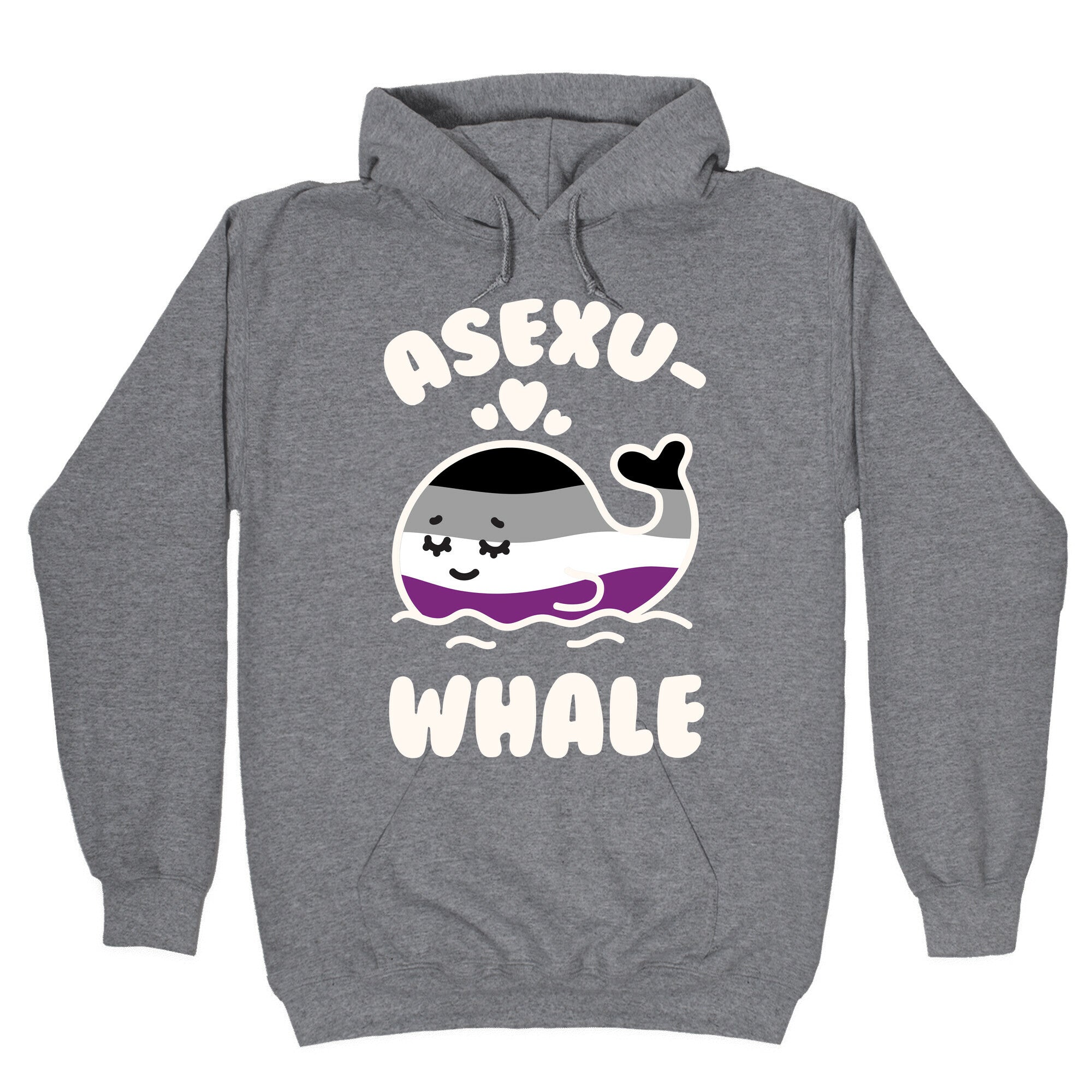 Asexu-WHALE Hoodie T-Shirts, Sweatshirt | PureTeeCo.com (Image 1)