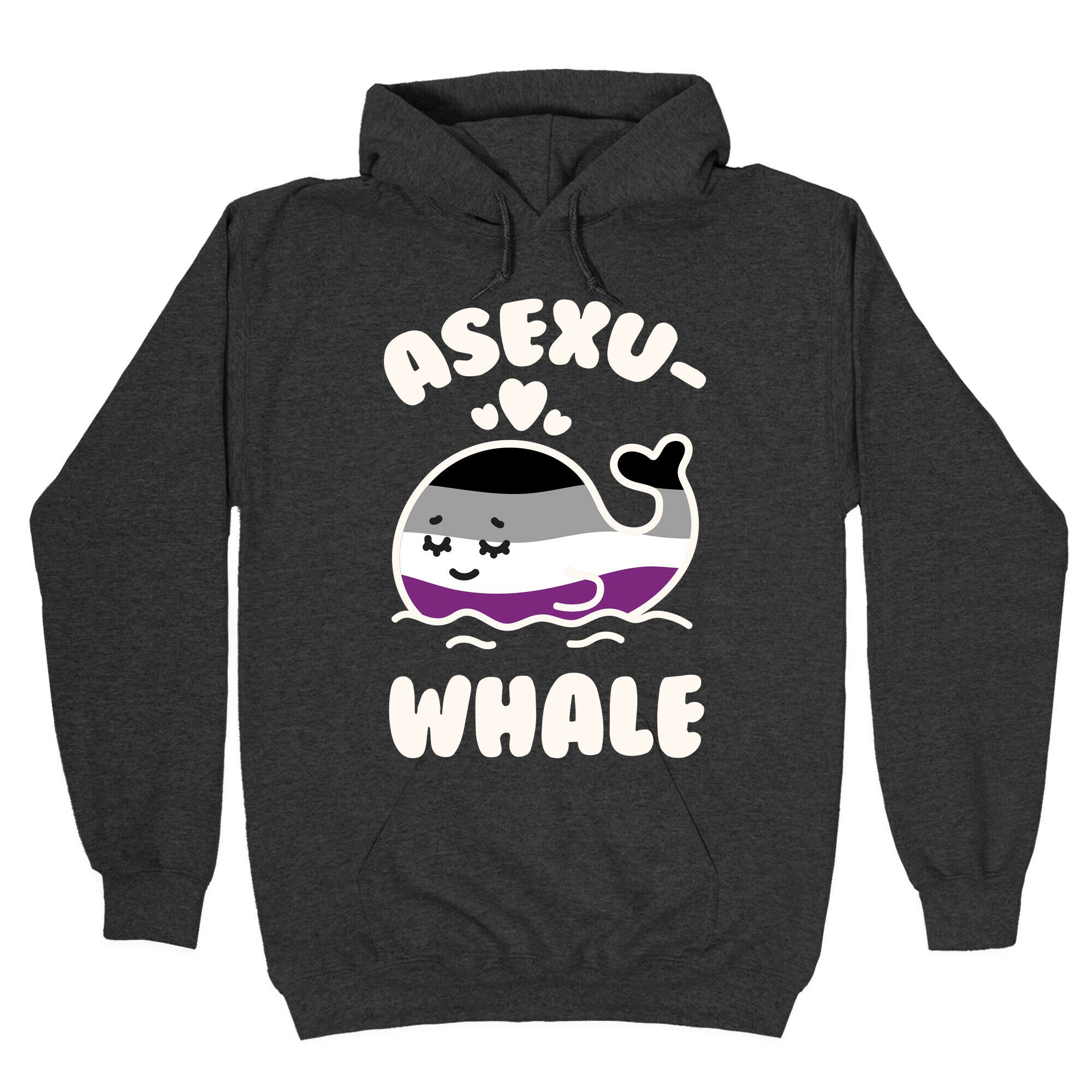 Asexu-WHALE Hoodie T-Shirts, Sweatshirt | PureTeeCo.com (Image 3)