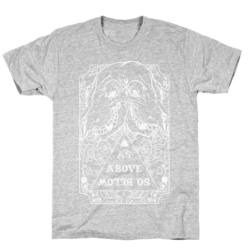 As Above So Below T-Shirt Hoodie, Sweatshirt | PureTeeCo.com (Image 2)