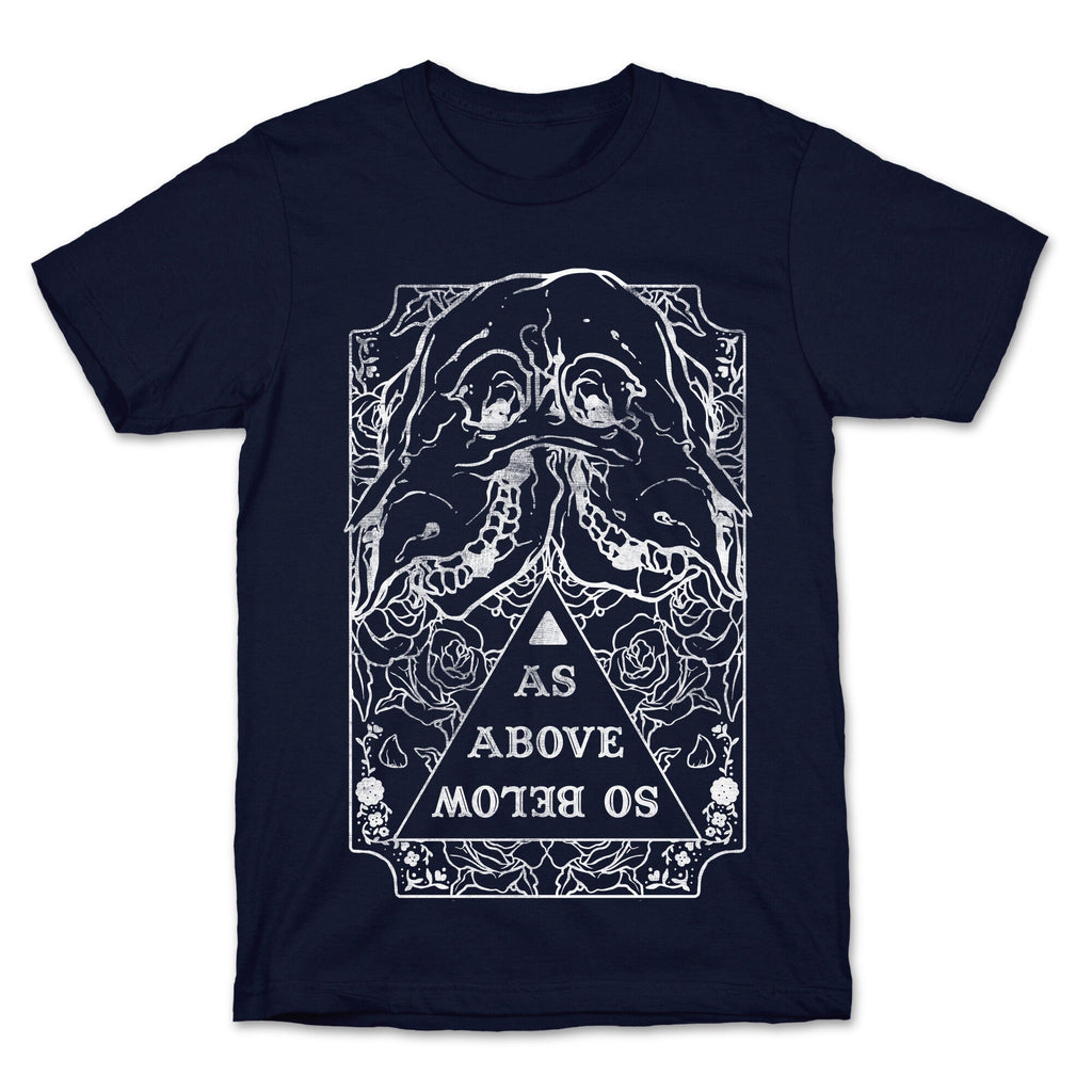 As Above So Below T-Shirt Hoodie, Sweatshirt | PureTeeCo.com (Image 4)