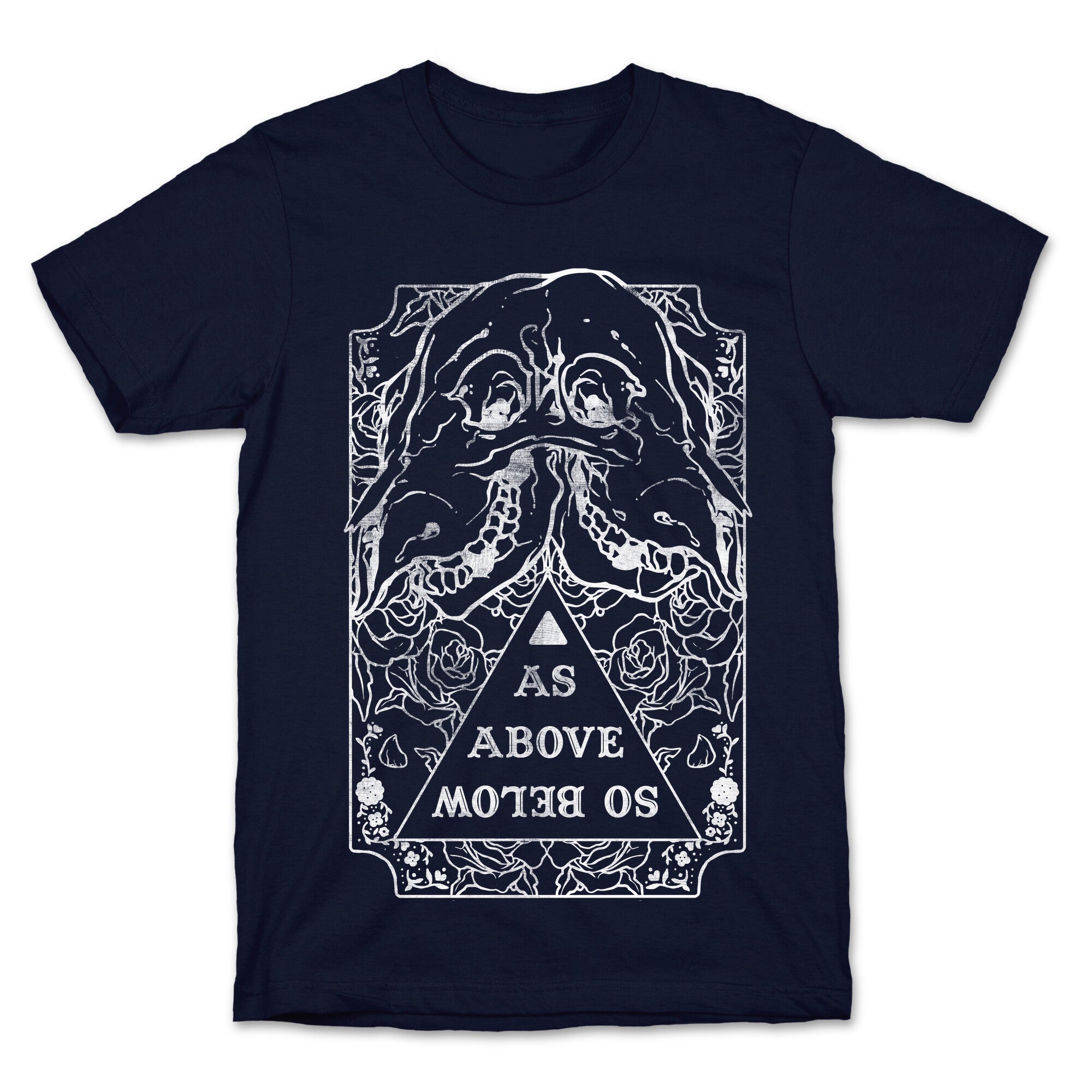As Above So Below T-Shirt Hoodie, Sweatshirt | PureTeeCo.com (Image 4)