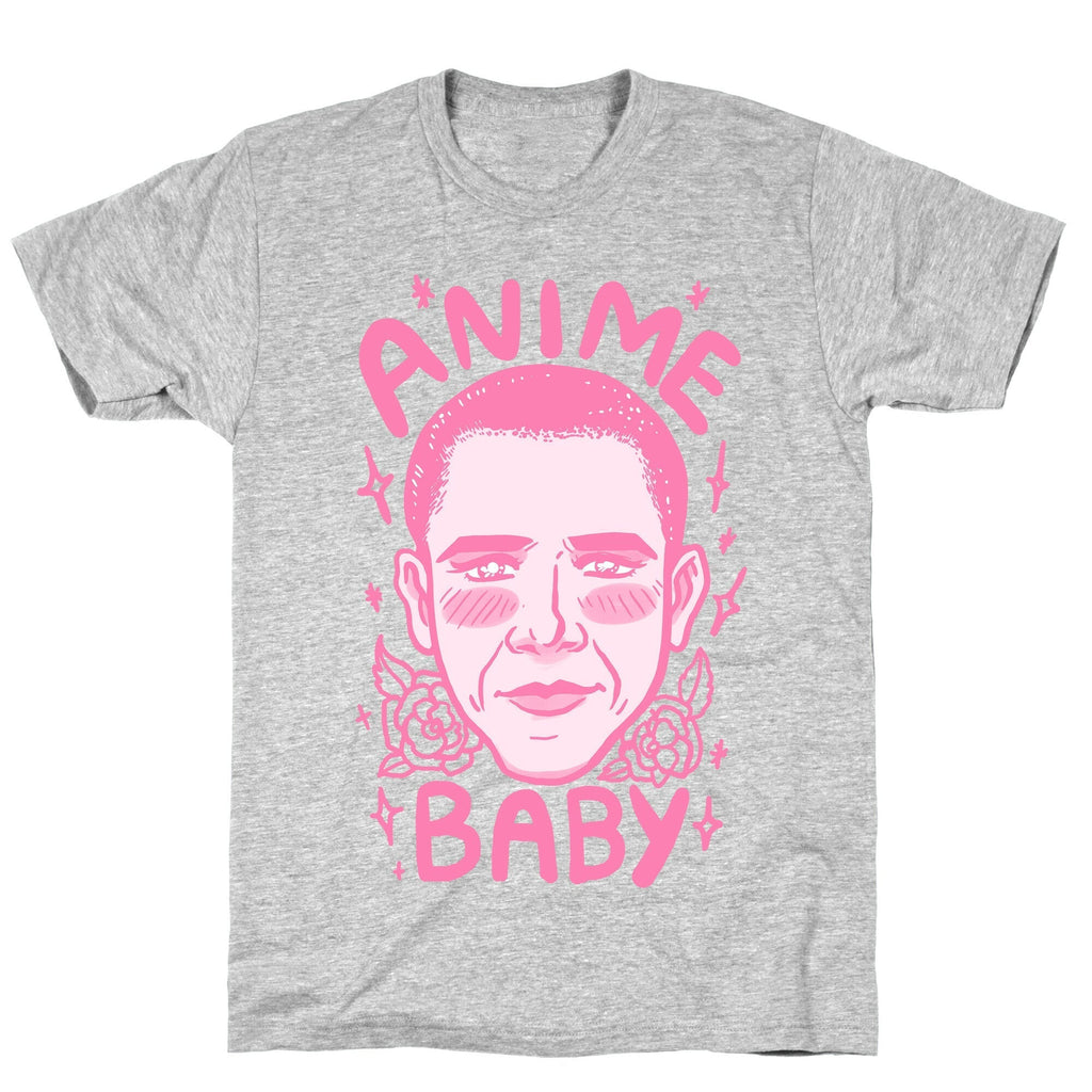 Anime Baby Obama T-Shirt Hoodie, Sweatshirt | PureTeeCo.com (Image 3)