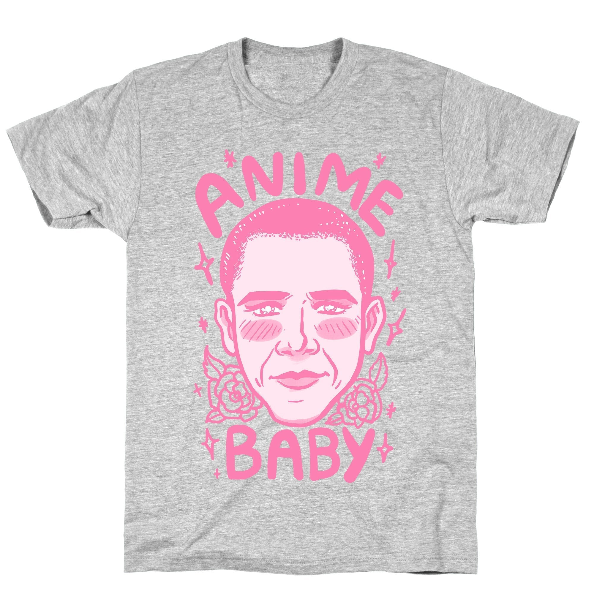 Anime Baby Obama T-Shirt Hoodie, Sweatshirt | PureTeeCo.com (Image 3)