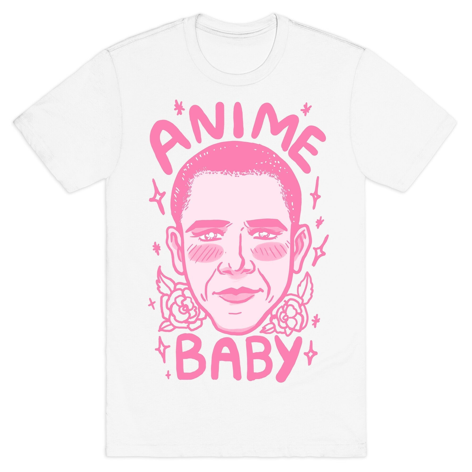 Anime Baby Obama T-Shirt Hoodie, Sweatshirt | PureTeeCo.com (Image 2)