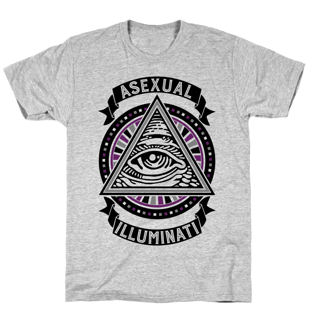 Asexual Illuminati T-Shirt Hoodie, Sweatshirt | PureTeeCo.com (Image 4)