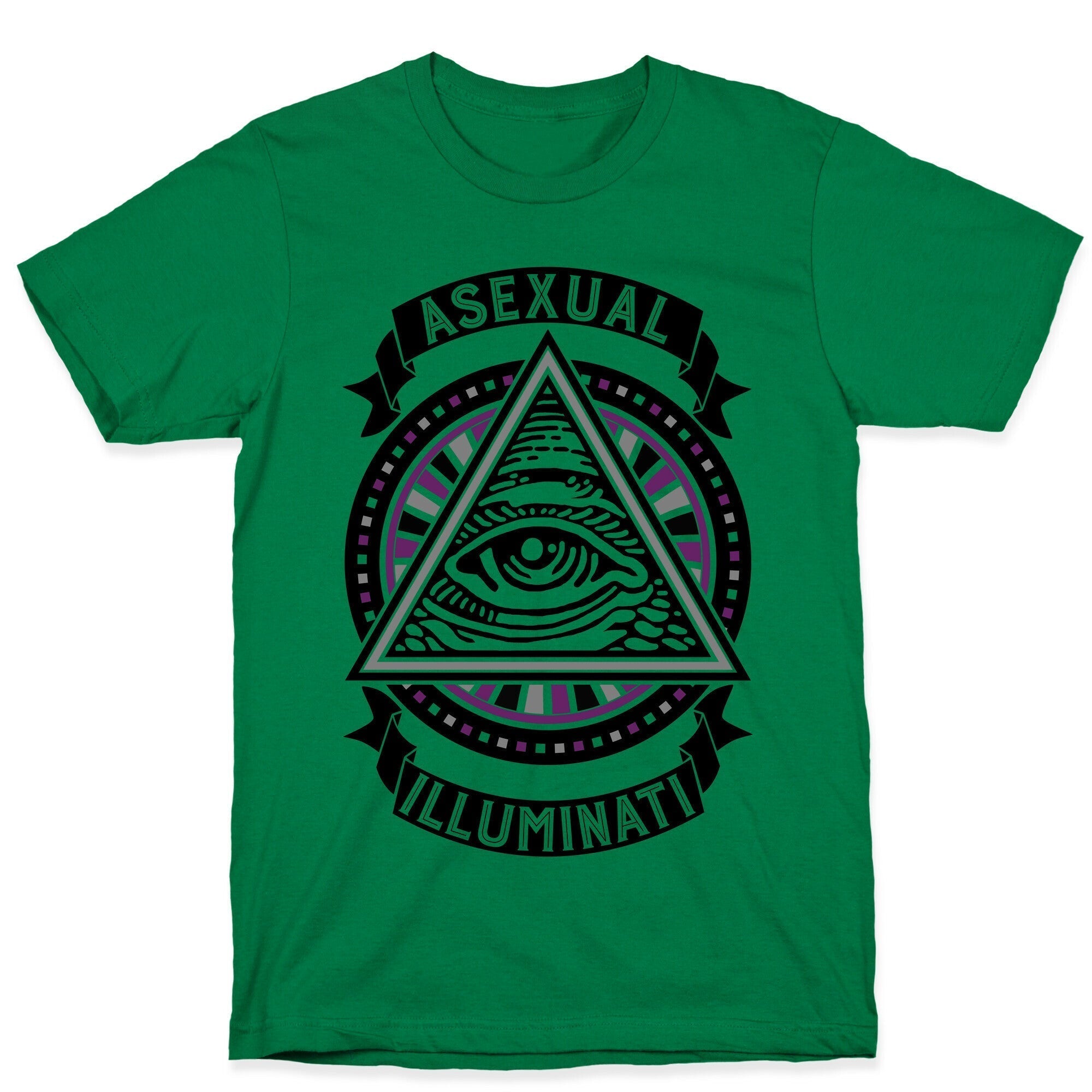 Asexual Illuminati T-Shirt Hoodie, Sweatshirt | PureTeeCo.com (Image 5)