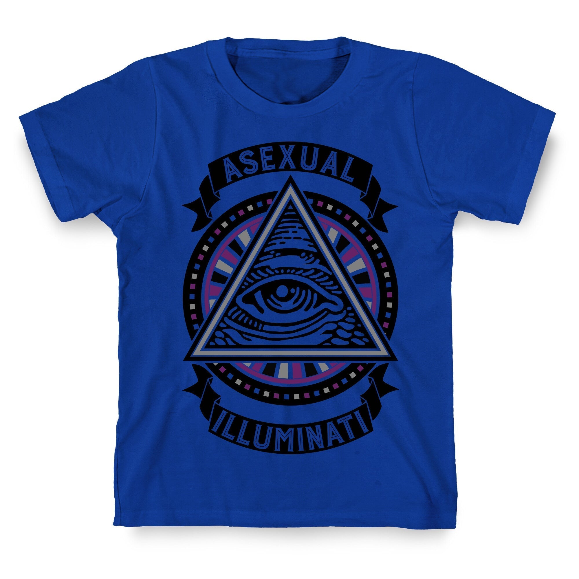 Asexual Illuminati T-Shirt Hoodie, Sweatshirt | PureTeeCo.com (Image 3)
