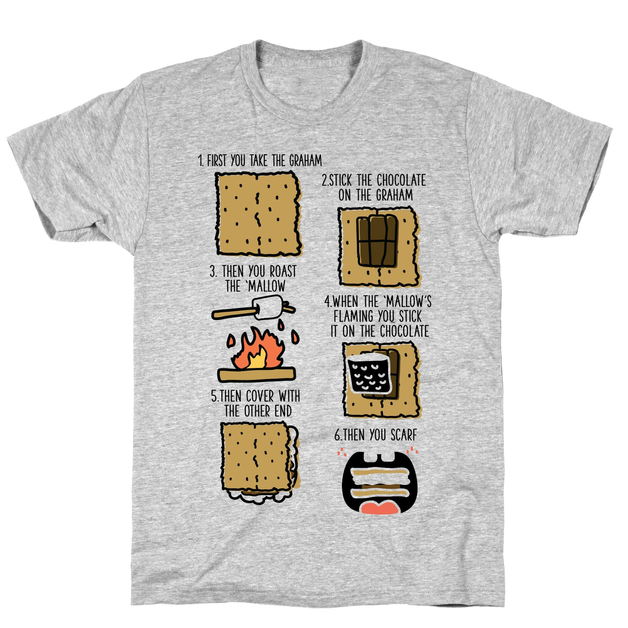 First You Take the Graham T-Shirt Hoodie, Sweatshirt | PureTeeCo.com (Image 3)
