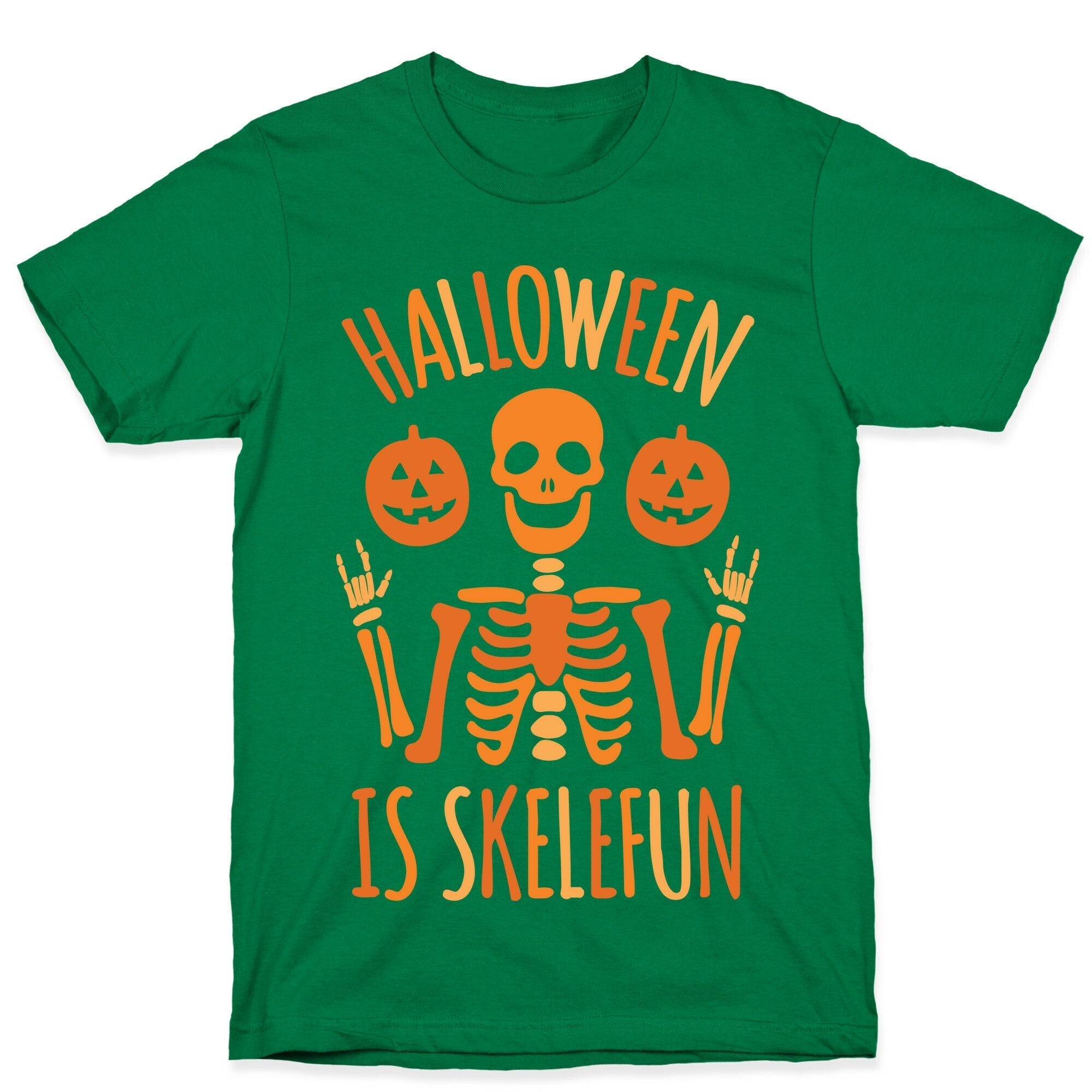 Halloween Is SkeleFUN T-Shirt Hoodie, Sweatshirt | PureTeeCo.com (Image 4)