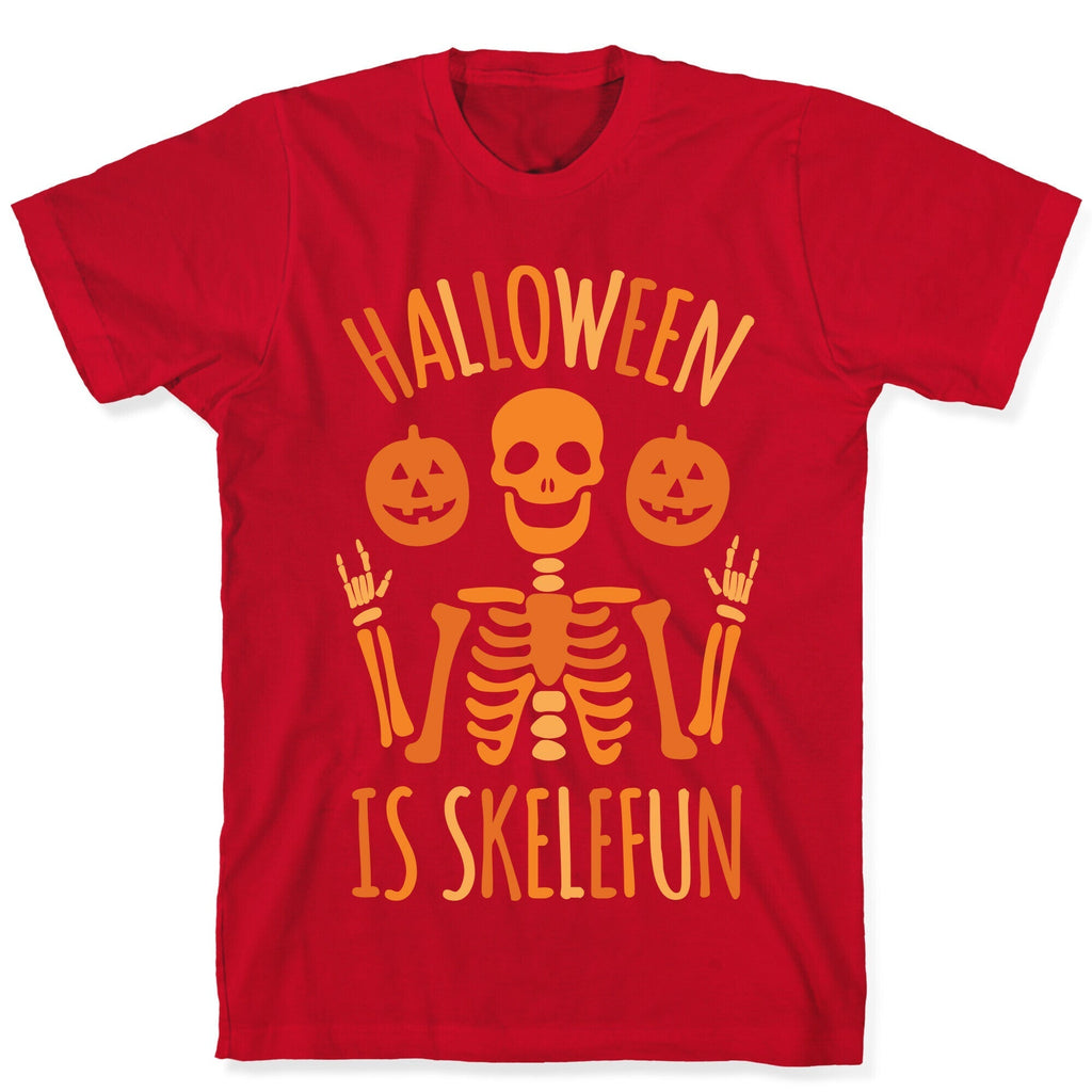 Halloween Is SkeleFUN T-Shirt Hoodie, Sweatshirt | PureTeeCo.com (Image 5)