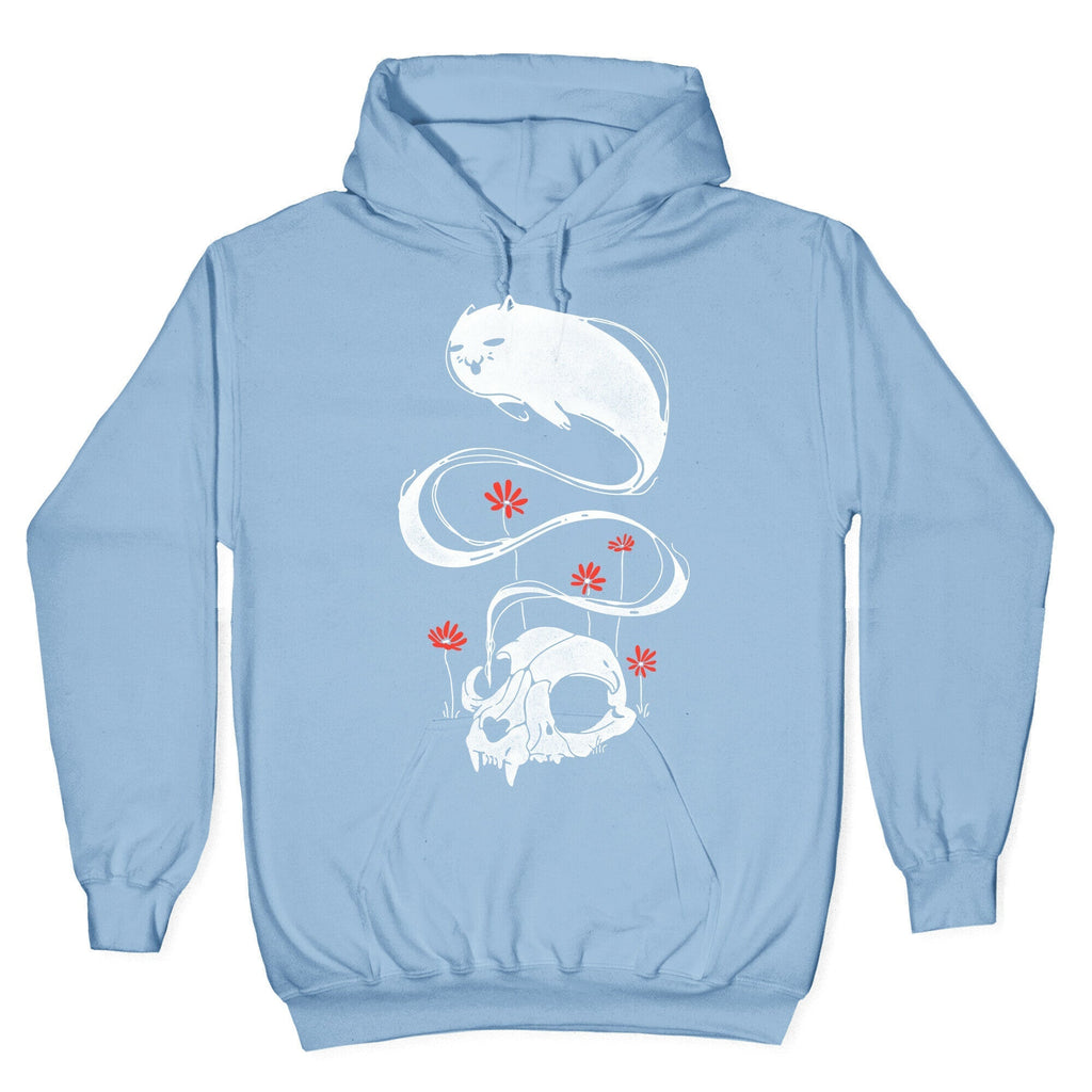 Cat Ghost Hoodie T-Shirts, Sweatshirt | PureTeeCo.com (Image 4)