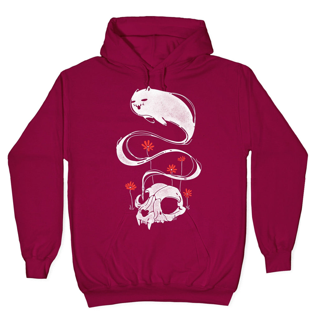Cat Ghost Hoodie T-Shirts, Sweatshirt | PureTeeCo.com (Image 5)