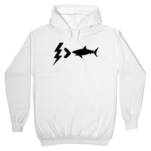 Electrocution Over Shark Trump Hoodie T-Shirts, Sweatshirt | PureTeeCo.com