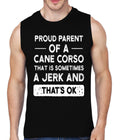 Proud Parent Of A Cane Corso Black Vest T-Shirts, Hoodie, Sweatshirt | PureTeeCo.com