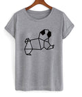 pug origami t-shirt Hoodie, Sweatshirt | PureTeeCo.com