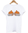 pumpkin boobs skeleton t-shirt Hoodie, Sweatshirt | PureTeeCo.com