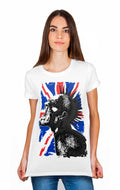 Punk White T-Shirt Hoodie, Sweatshirt | PureTeeCo.com