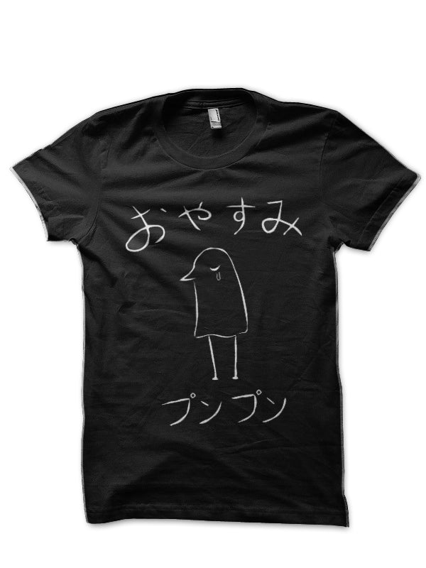 Oyasumi PunPun on dark colours T-Shirt T-Shirt Hoodie, Sweatshirt | PureTeeCo.com