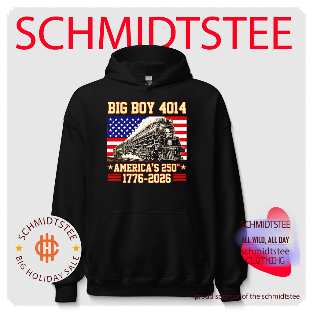 America 250th Big Boy 4014 Train US Flag Shirt
