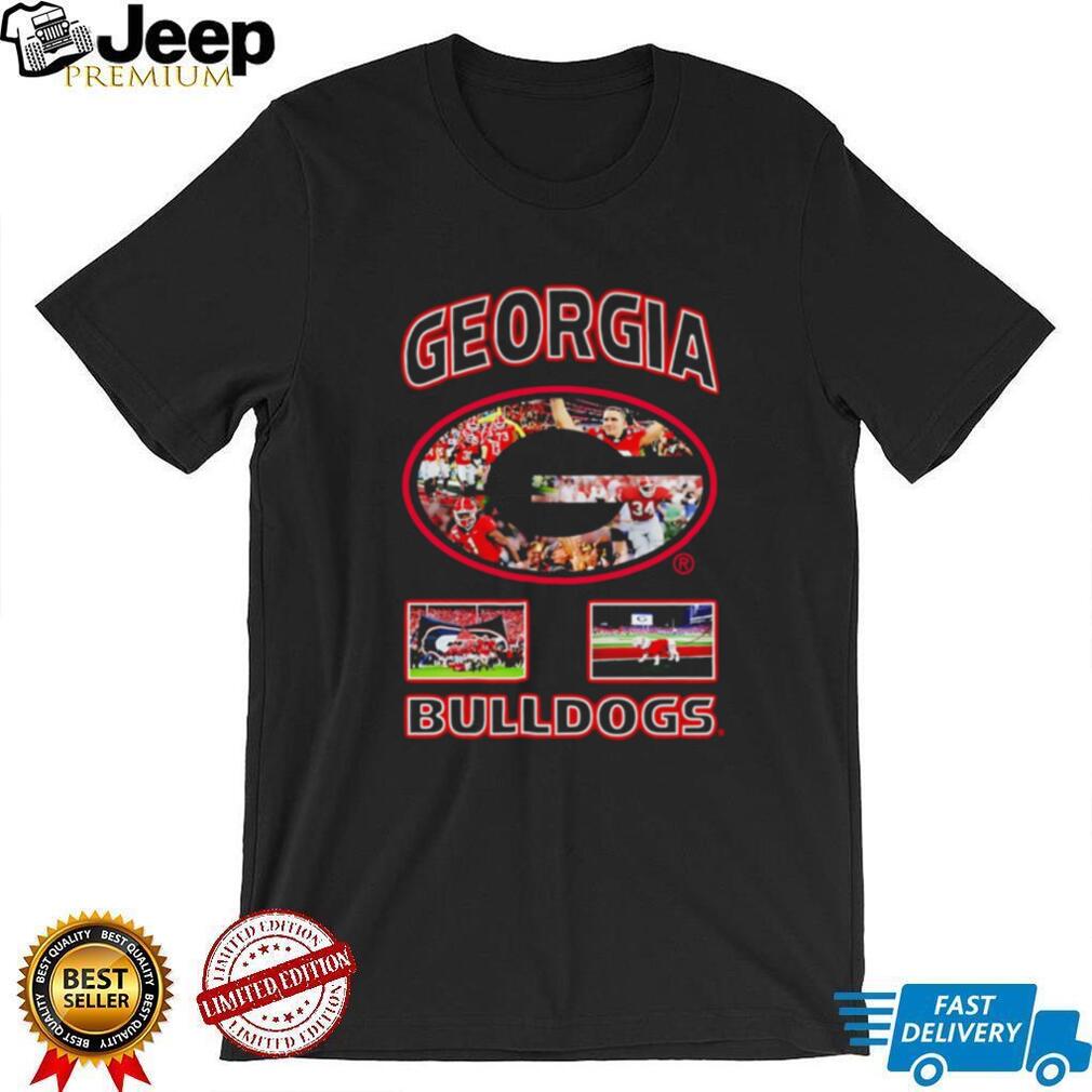Georgia Bulldogs Collage UGA College Football shirt