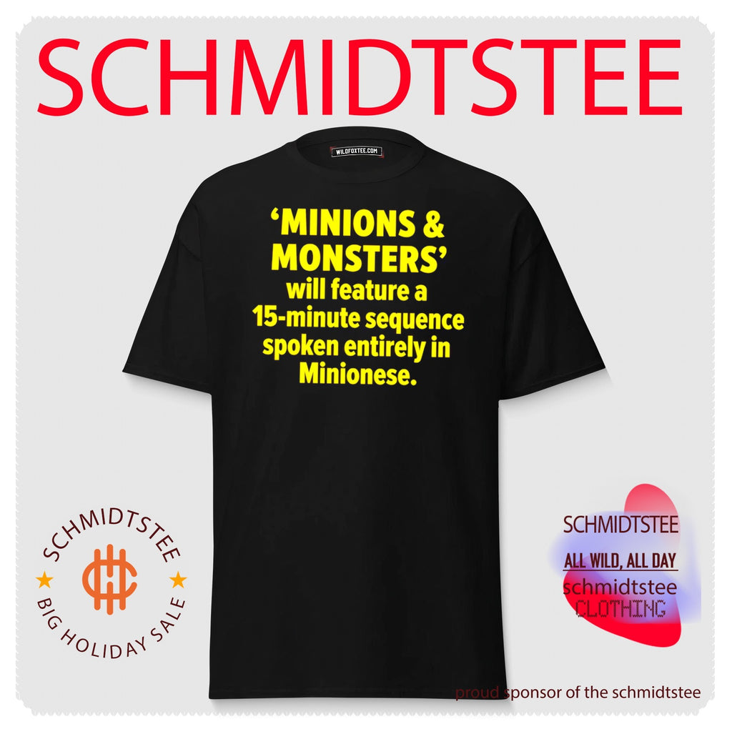 Minions & Monsters 15-Minute Minionese Sequence shirt