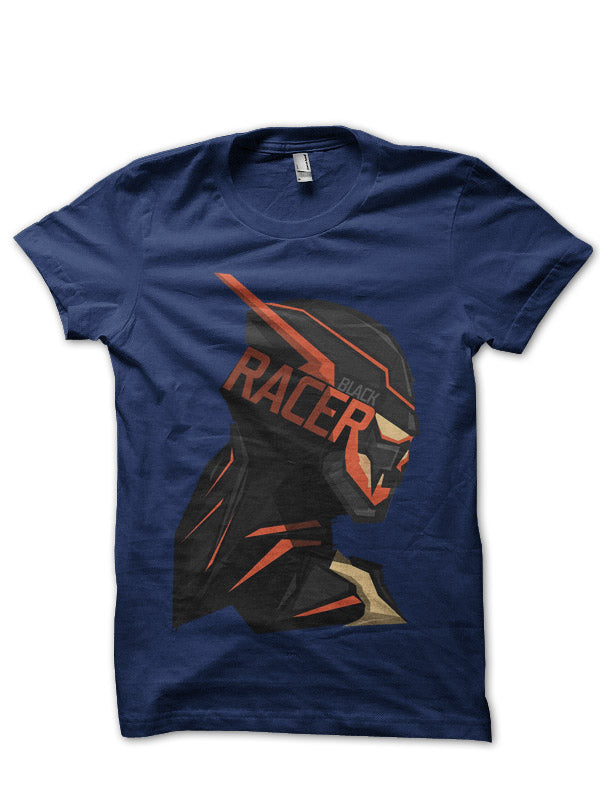 Racer Navy Blue Tee Hoodie, Sweatshirt | PureTeeCo.com