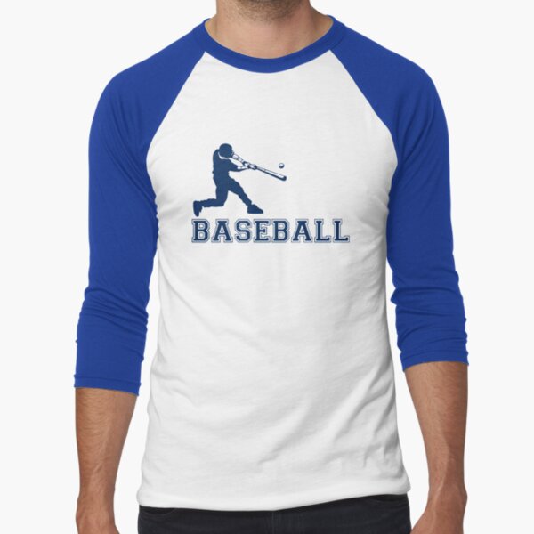 Baseball Player Baseball ¾ Sleeve T-Shirt Hoodie, Sweatshirt | PureTeeCo.com