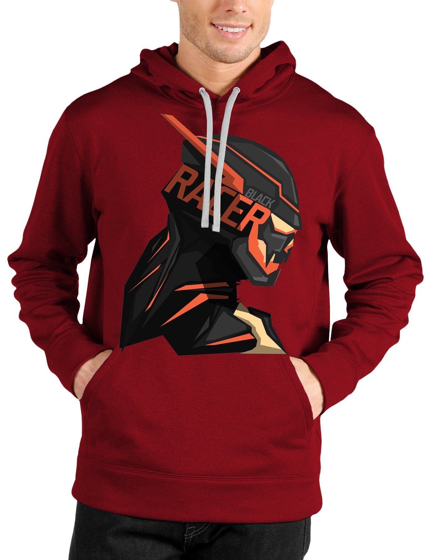 Racer Red Hoodie T-Shirts, Sweatshirt | PureTeeCo.com