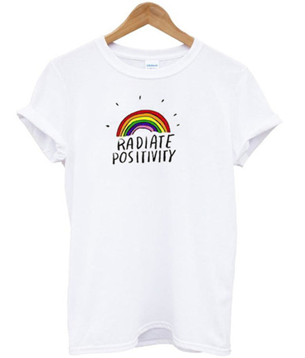 radiate positive tshirt Hoodie, Sweatshirt | PureTeeCo.com