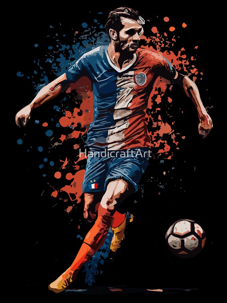France Soccer Player by HandicraftArt