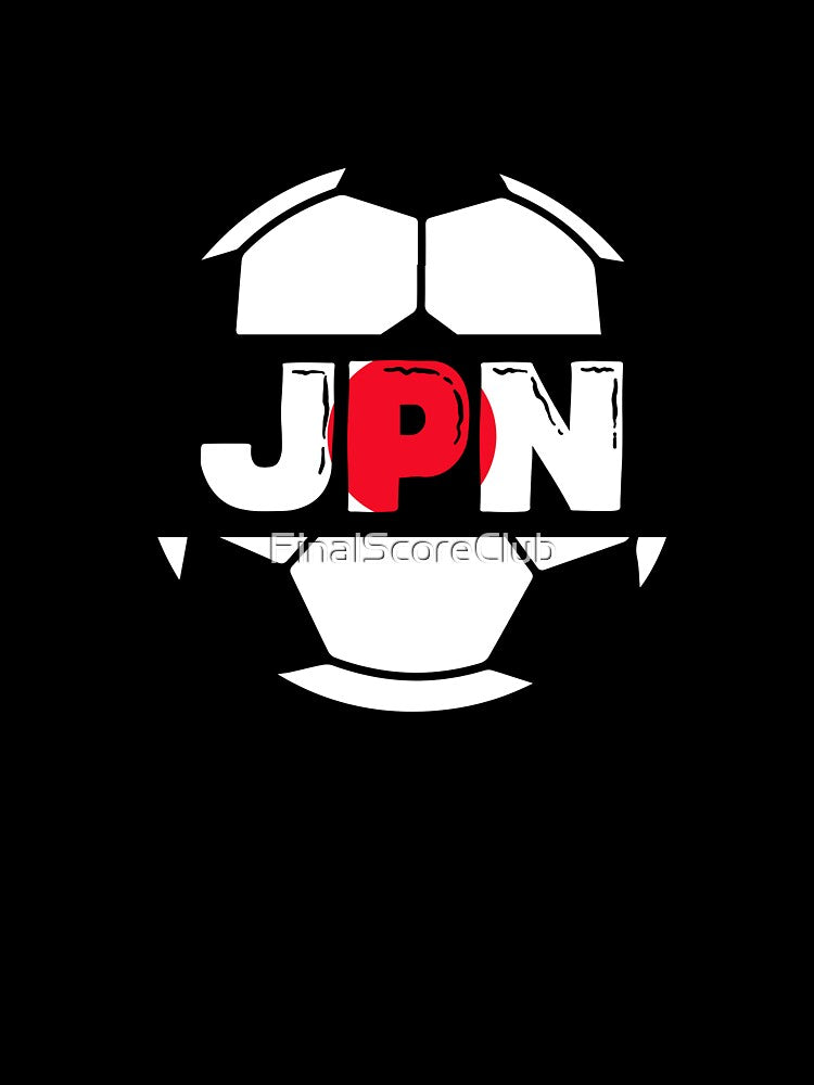 Japan Soccer JPN Design by FinalScoreClub