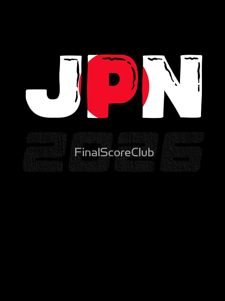 Japan JPN 2026 Design by FinalScoreClub