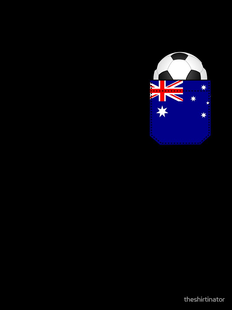 Australia Football Soccer Flag Ball Pocket Fan Gift by theshirtinator