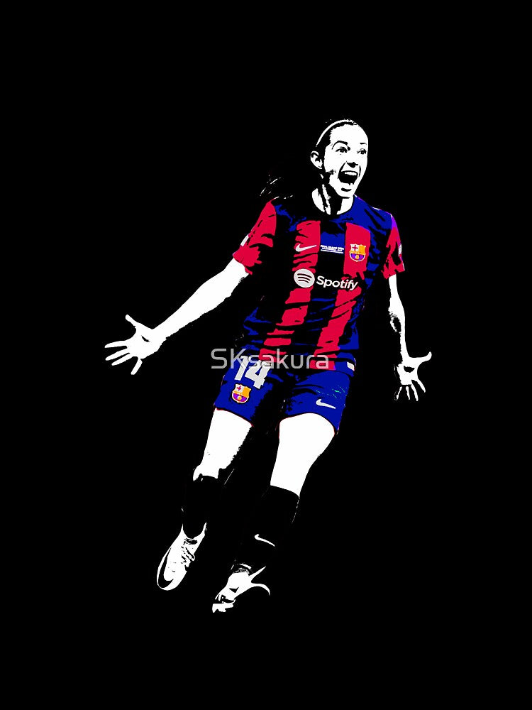 Aitana Bonmatí - Goal celebration UWCL by SKsakura