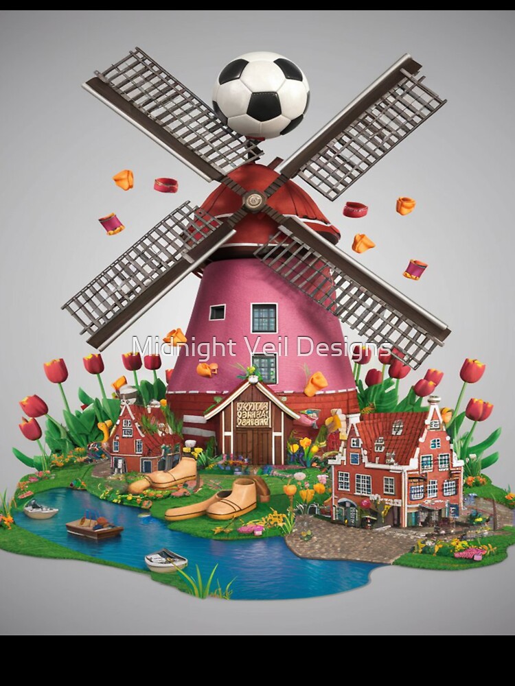 Netherlands at The Football / Soccer European Championships 2024 by Midnight Veil Designs