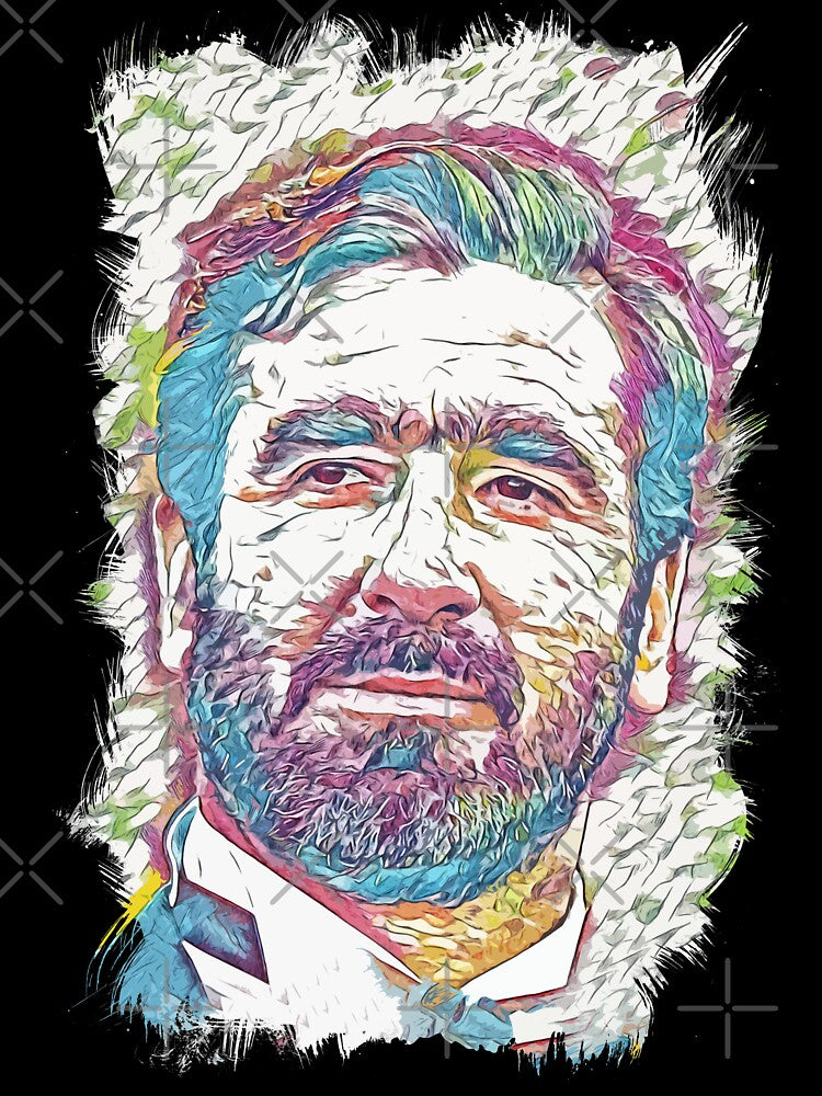 Eric Cantona  / The living legend - Abstract Portrait by Naumovski