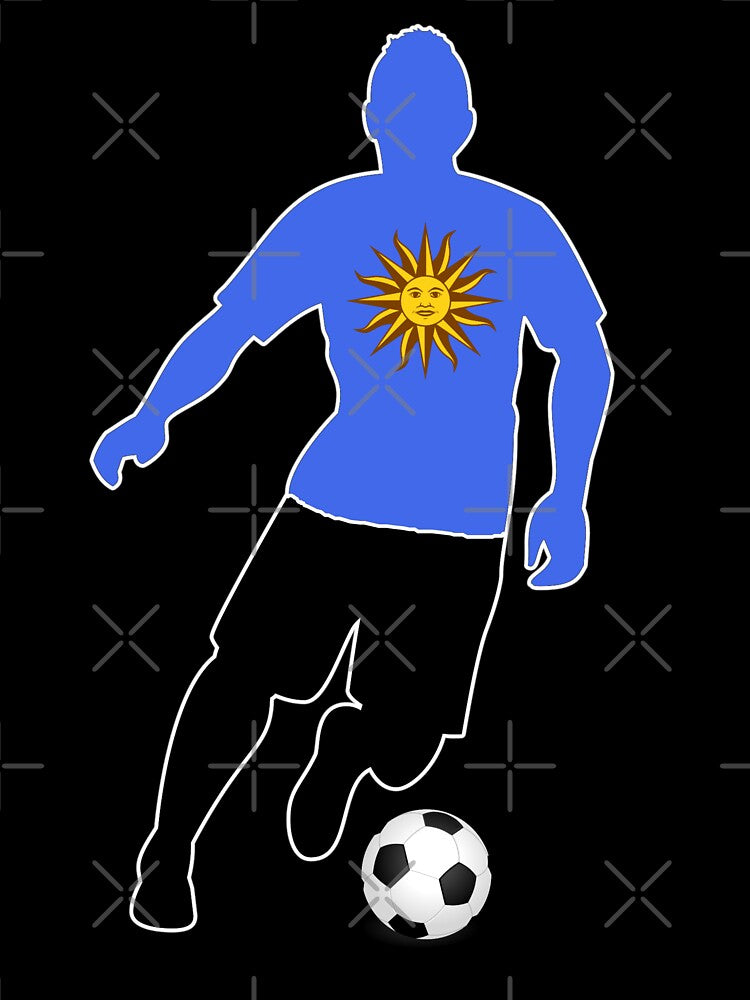 Uruguay Soccer Football Player by KleineStar