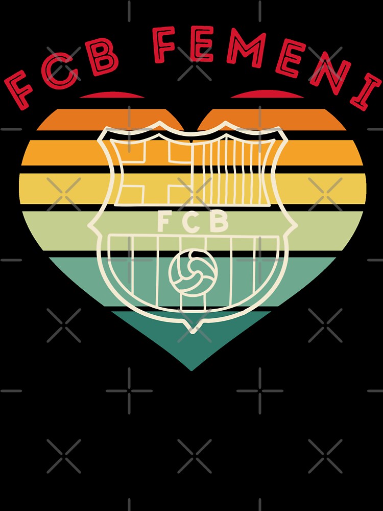FC Barcelona Femeni Heart Sunset by FCBarcelonaKQ