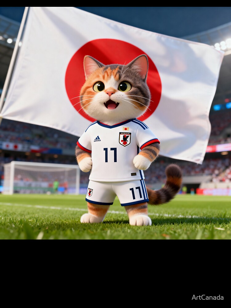 World Cup Cat Japan by ArtCanada