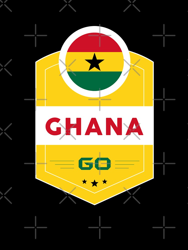GHANA FLAG SHIELD by MarkMotta