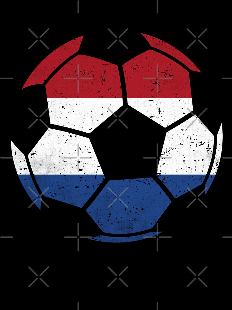 Nederland Soccer Ball Flag Jersey Netherlands Football Fan by EIMgraphic