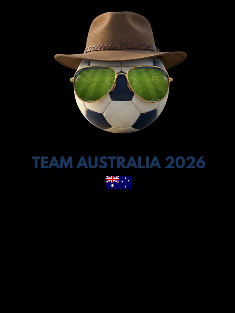 Soccer Fan Gear: Team Australia 2026 by Soccertees Lab