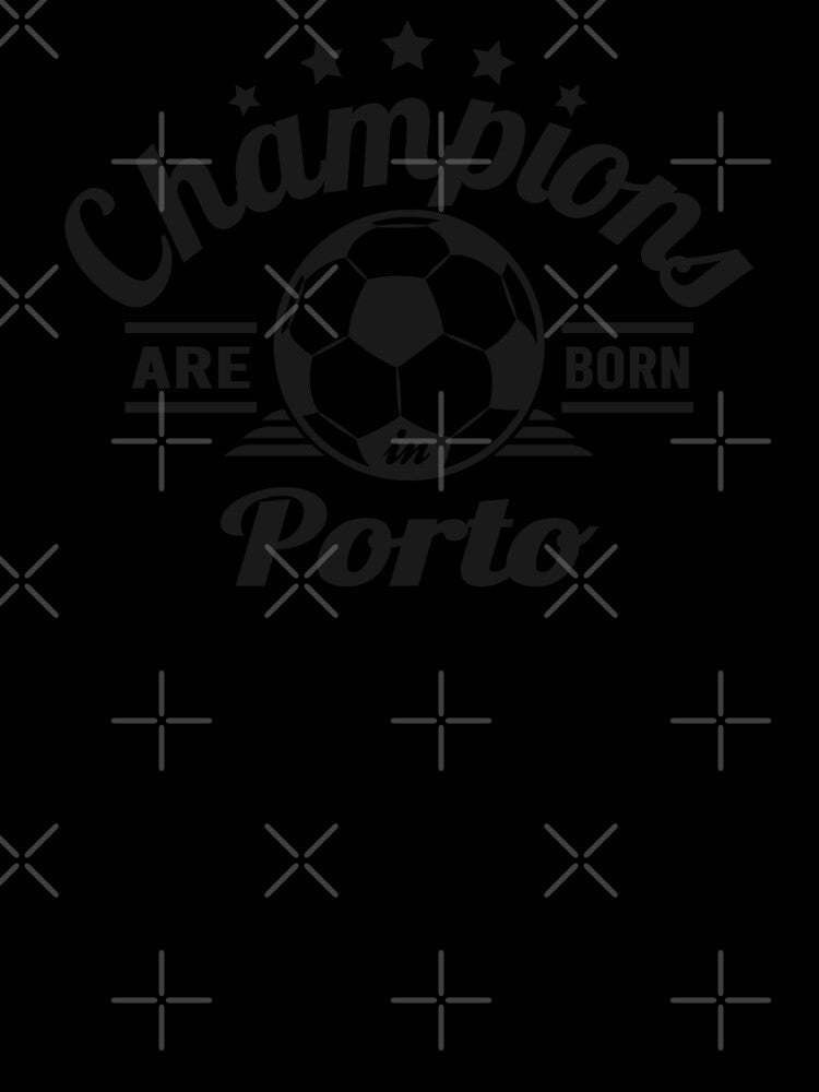 Champions Are Born In Porto , football fans vintage gift by lamjar-art