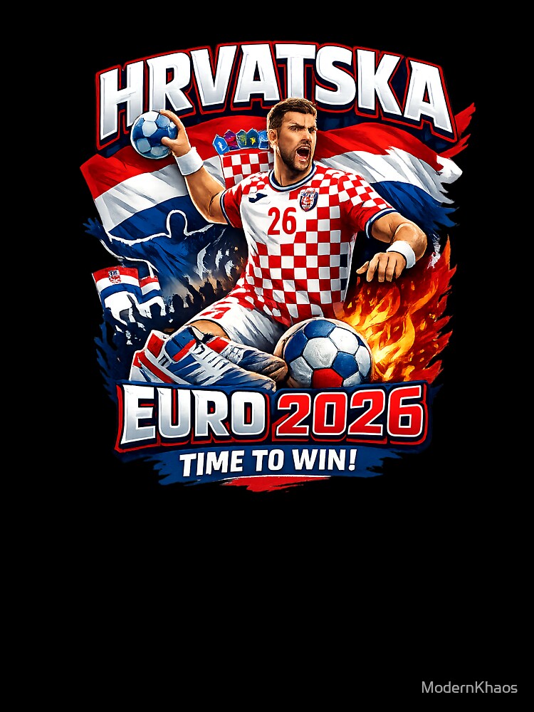 Croatia Handball Euro 2026 Fan Gear: The Ultimate Vatreni Merchandise by ModernKhaos