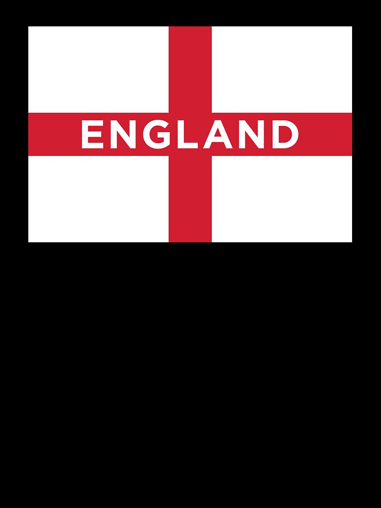 England Flag Text (Large) by STUDIO-72