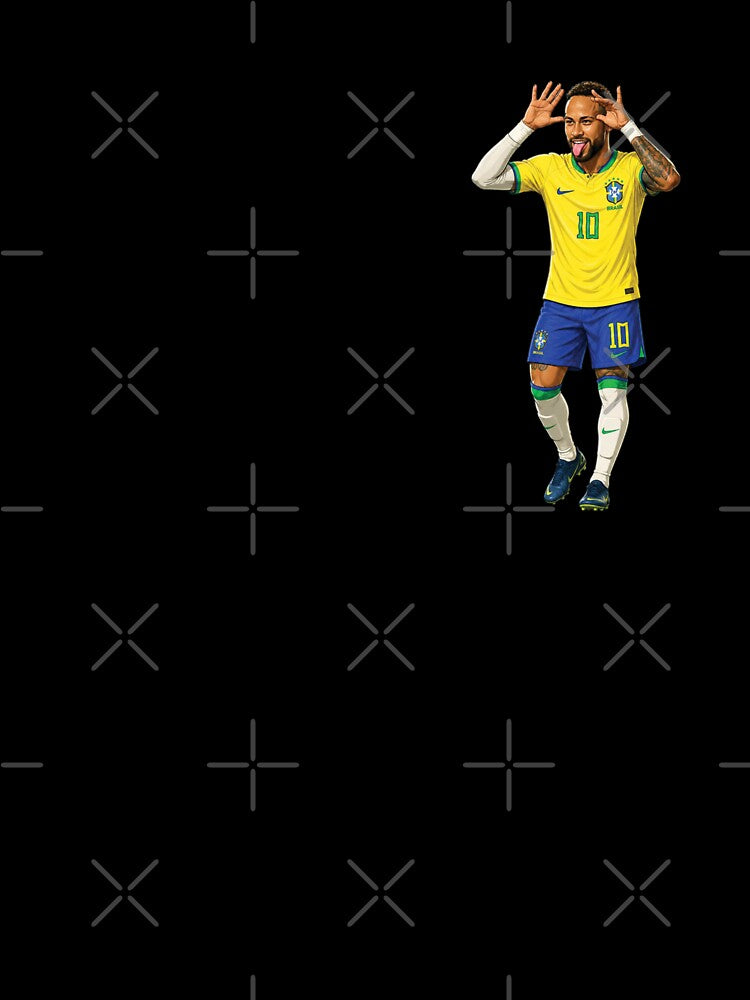 Neymar Brazil Football Celebration by myJPEG