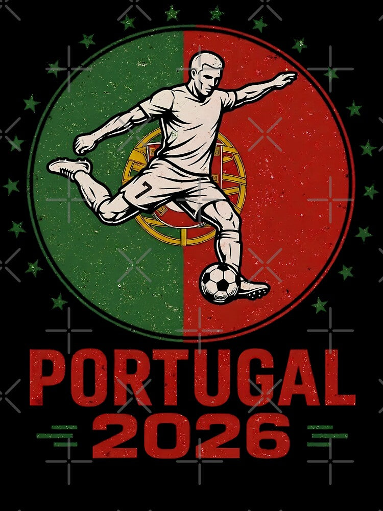 Team Portugal Flag Soccer Player 2026 by legendaryskins