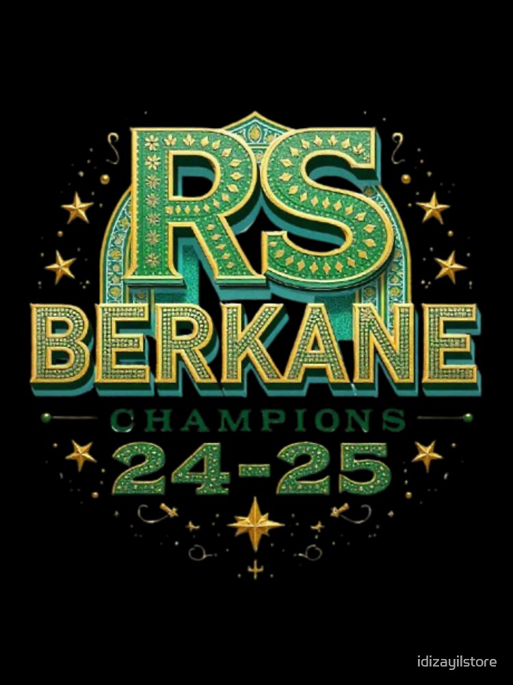 RSB Berkane 24-25 championShip,tshirtFans by idizayilstore