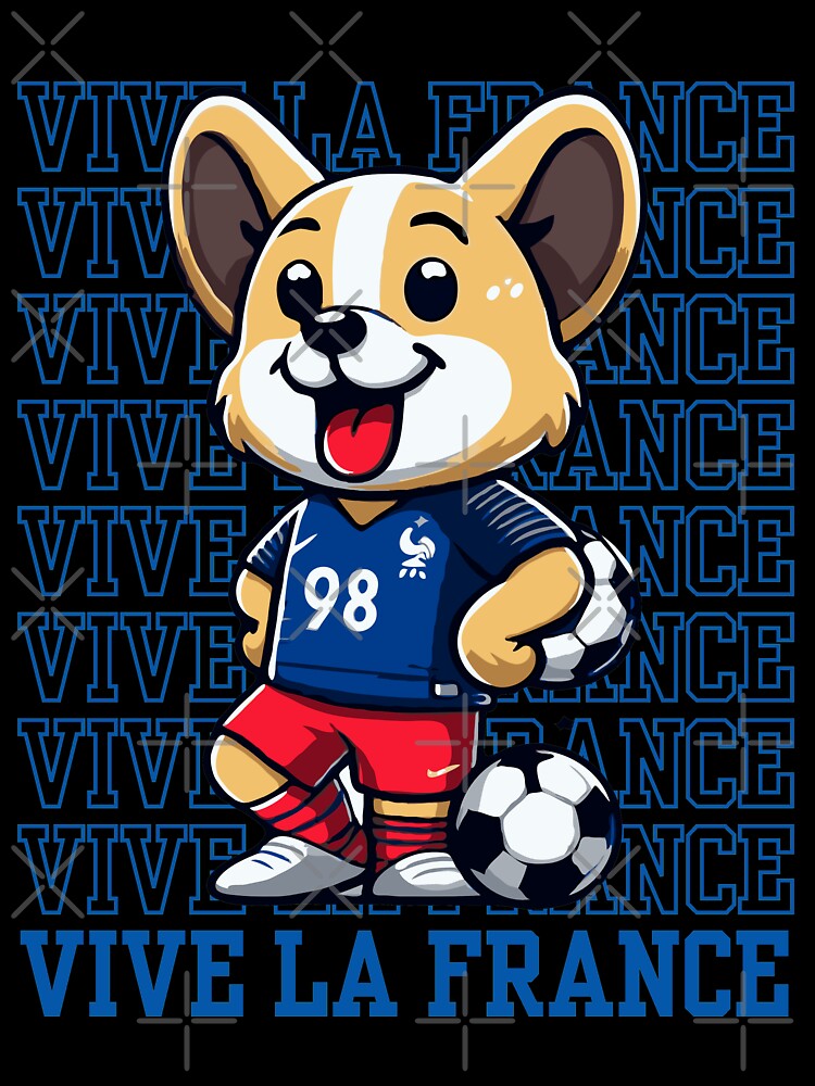 Footballer Dog | Vive La France Edition by McThingummy
