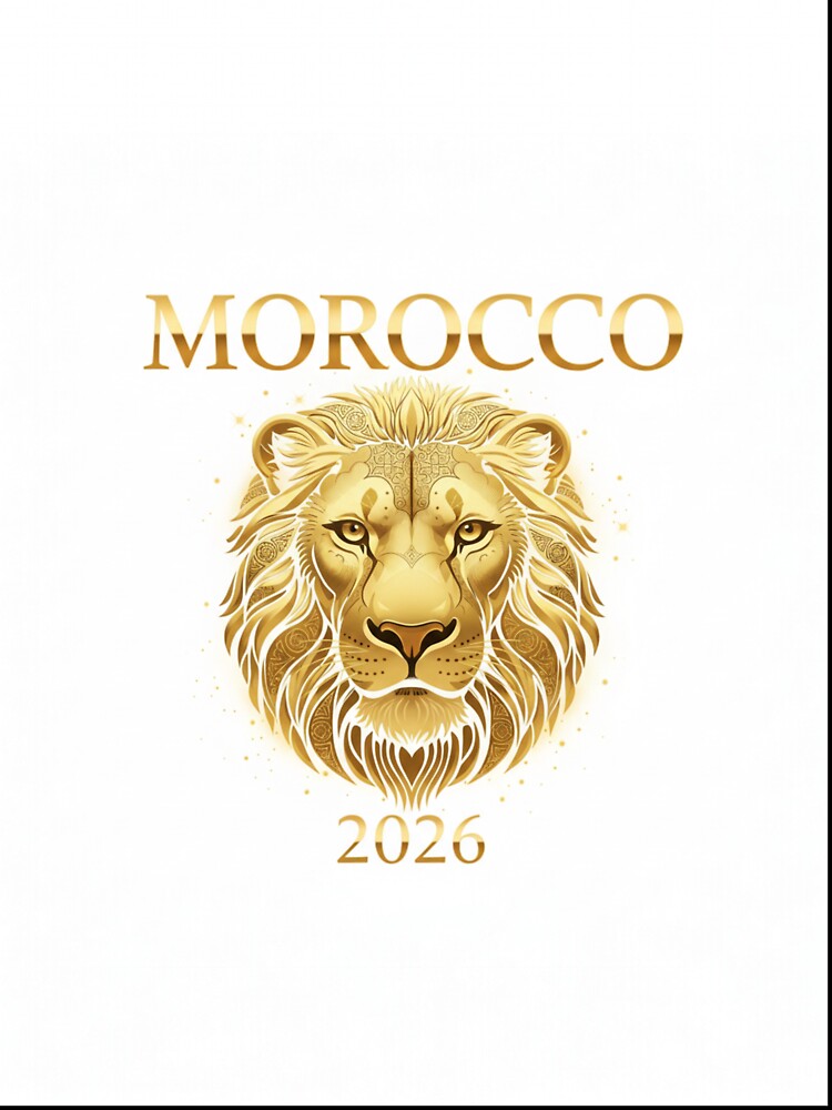 Copy of Copy of Morocco 2026 World Cup - Traditional Zellige Football Design by Moccroad